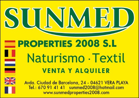 Sunmed Properties, Uw makelaar voor Vera Playa en omgeving - Buitenzwembad van het naturistendomein van Vera Natura. Momenteel zijn daar meerdere appartementen te koop. Voor verdere info raadpleeg de website www.sunmedproperties2008.com - Kennen jullie h